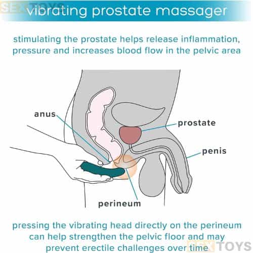 plusOne Vibrating Prostate Massager