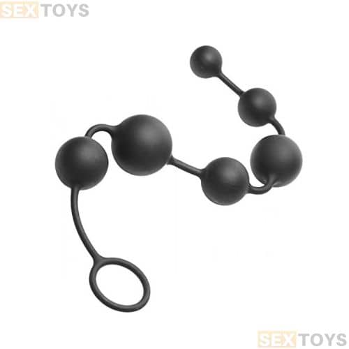 Master Series Serpent Silicone Anal Beads
