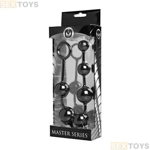 Master Series Serpent Silicone Anal Beads