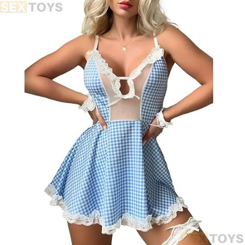 Sexy Lingerie for Women Role Play Maid Outfit