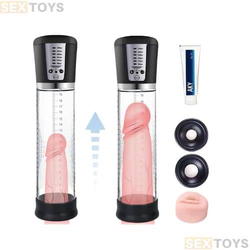 Penis Vacuum Pump with 6 Suction Intensities