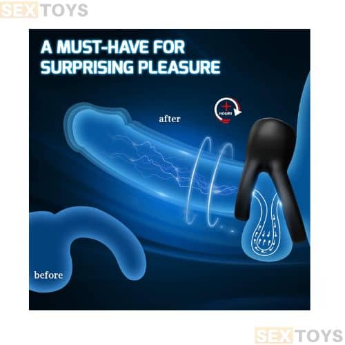 Detachable Vibrating Cock Ring, Cock Ring for Male