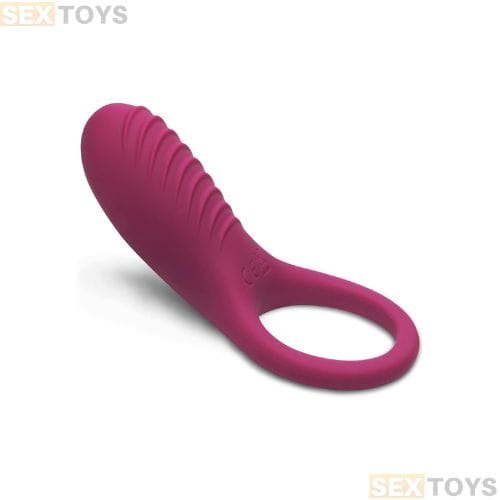 Full Silicone Vibrating Cock Ring Rechargeable