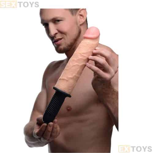 13 Mode Vibrating Giant Dildo Thruster