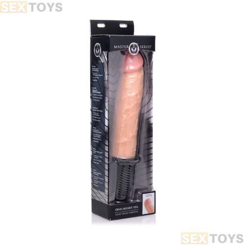 13 Mode Vibrating Giant Dildo Thruster