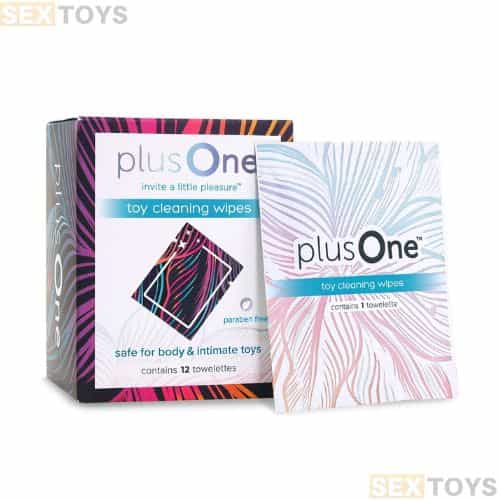 plusOne Personal Wipes for Adults Toys Cleaning