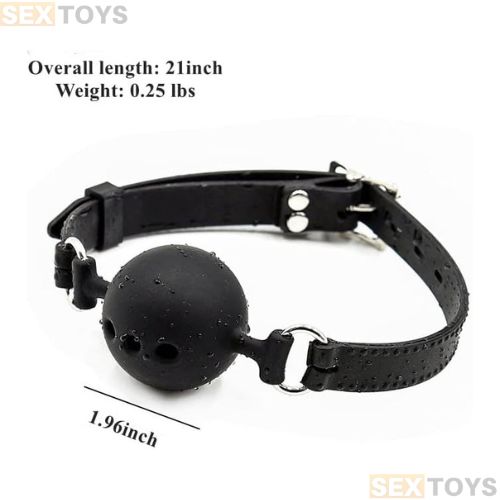 Mouth Ball Breathable Gag - Handcuffs Erotic Sex Toys