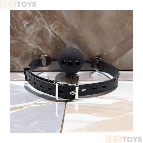 Mouth Ball Breathable Gag - Handcuffs Erotic Sex Toys